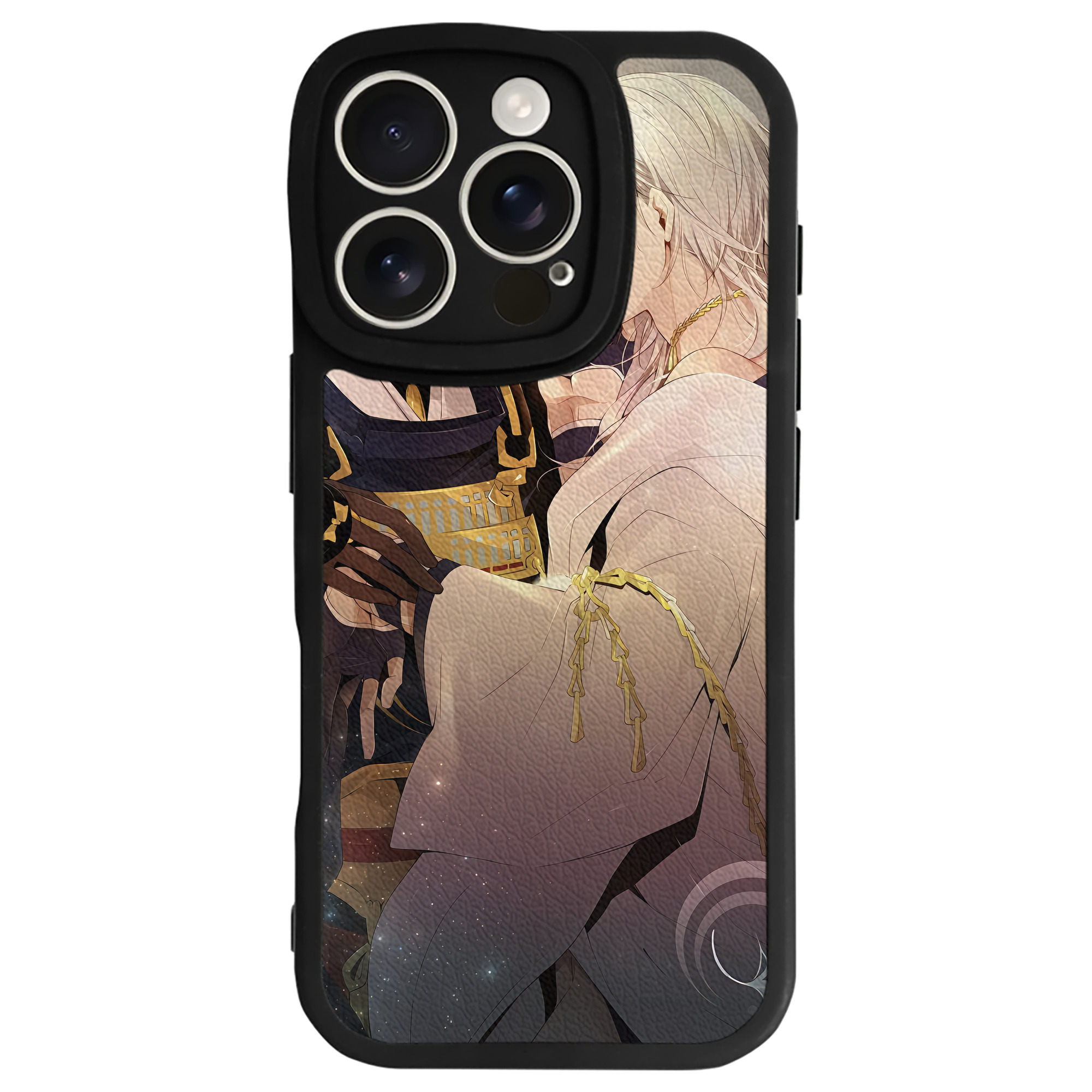 （画像用） 刀剣乱舞 Touken Ranbu 【iPhone 16シリーズ対応】シリコンスマホケース（レザー調） 材質：シリコン